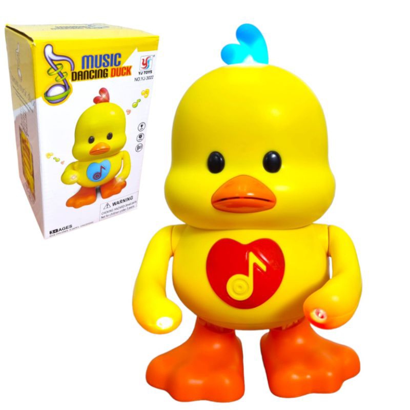 Mainan Dancing Duck Bebek Joget Musik Mainan Bebek Dancing