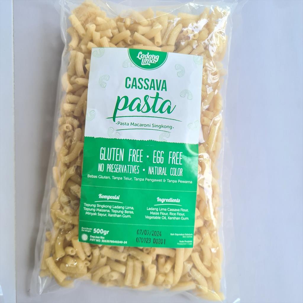 

Ladang Lima - Pasta Macaroni Makaroni Gluten Free Egg Free ( 500g)