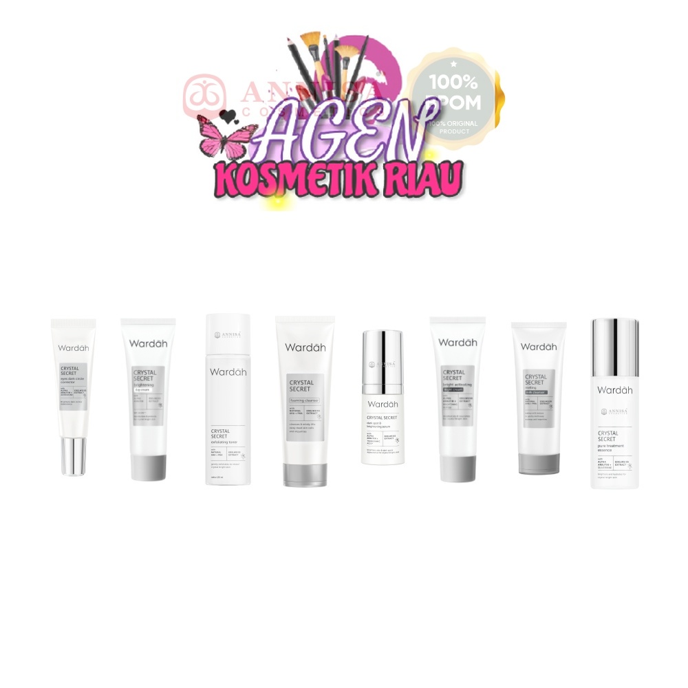 Paket Wardah CRYSTAL SECRET Series (Wardah White Secret)