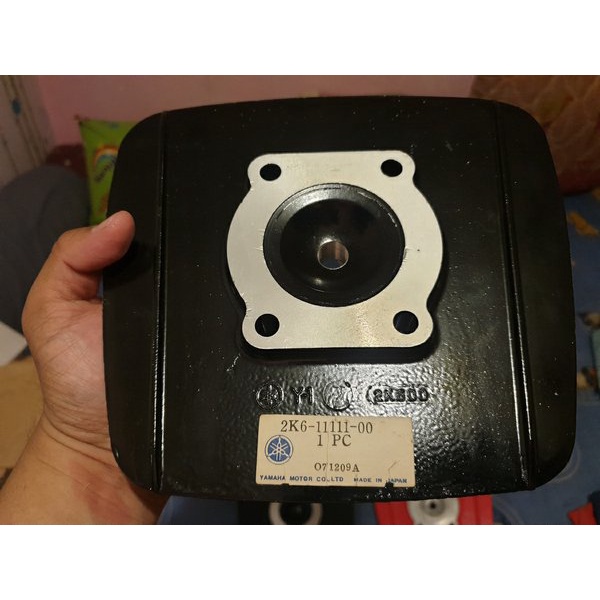 YZ 125 Cylinder Head 2K6 Racing Tahun 1983 Seri Y1 ORIGINAL
