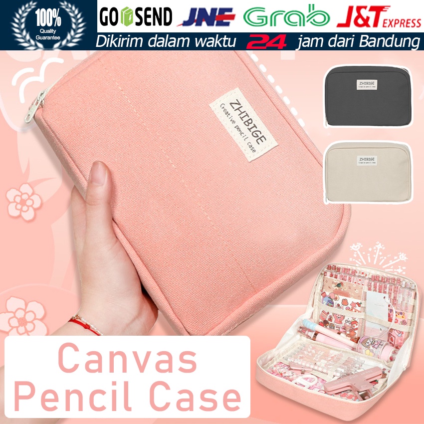 

Gaya Niche Sederhana Kanvas Siswa Jepang Kapasitas Besar Kotak Penyimpanan Fungsional Multi-Layer Bernilai Tinggi