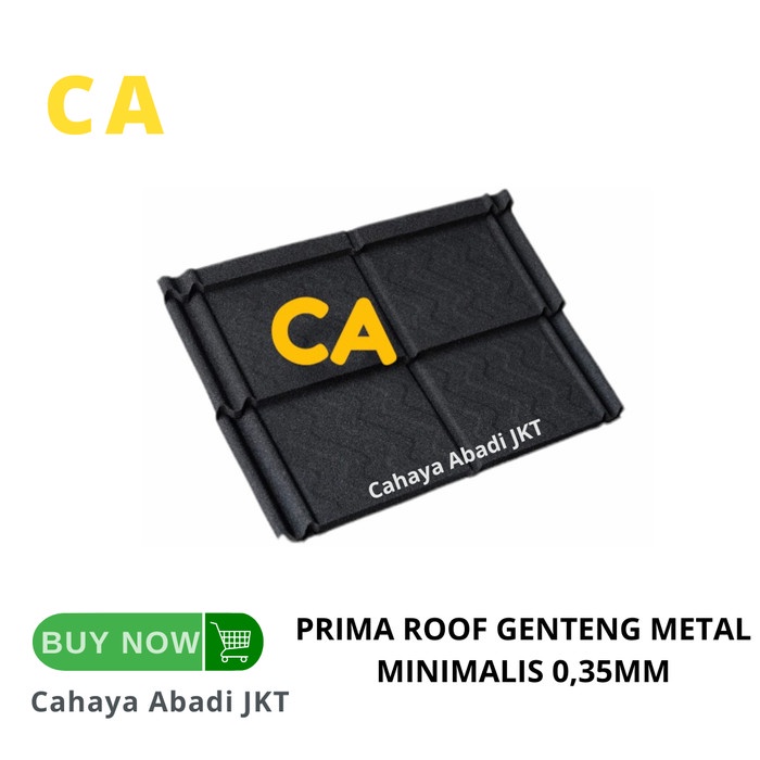 PRIMA ROOF GENTENG METAL MINIMALIS 0,35MM