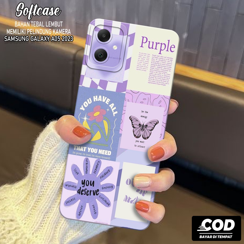 Trans Case Casing Hp Samsung A05 2023 Terbaru - Softcase Silikon Hp Samsung A05 2023 Terbaru