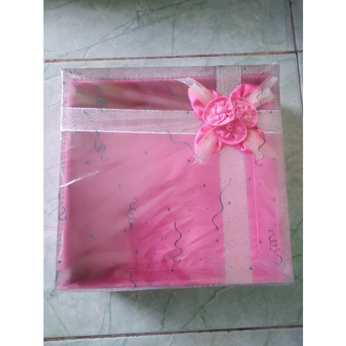 Box Kotak Hantaran Kue Lamaran Kotak Seserahan Kue Lamaran Motif Bunga