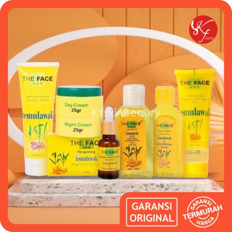 The FACE TEMULAWAK BPOM / Cream Temulawak The FACE Original 100% | TEMULAWAK THE FACE