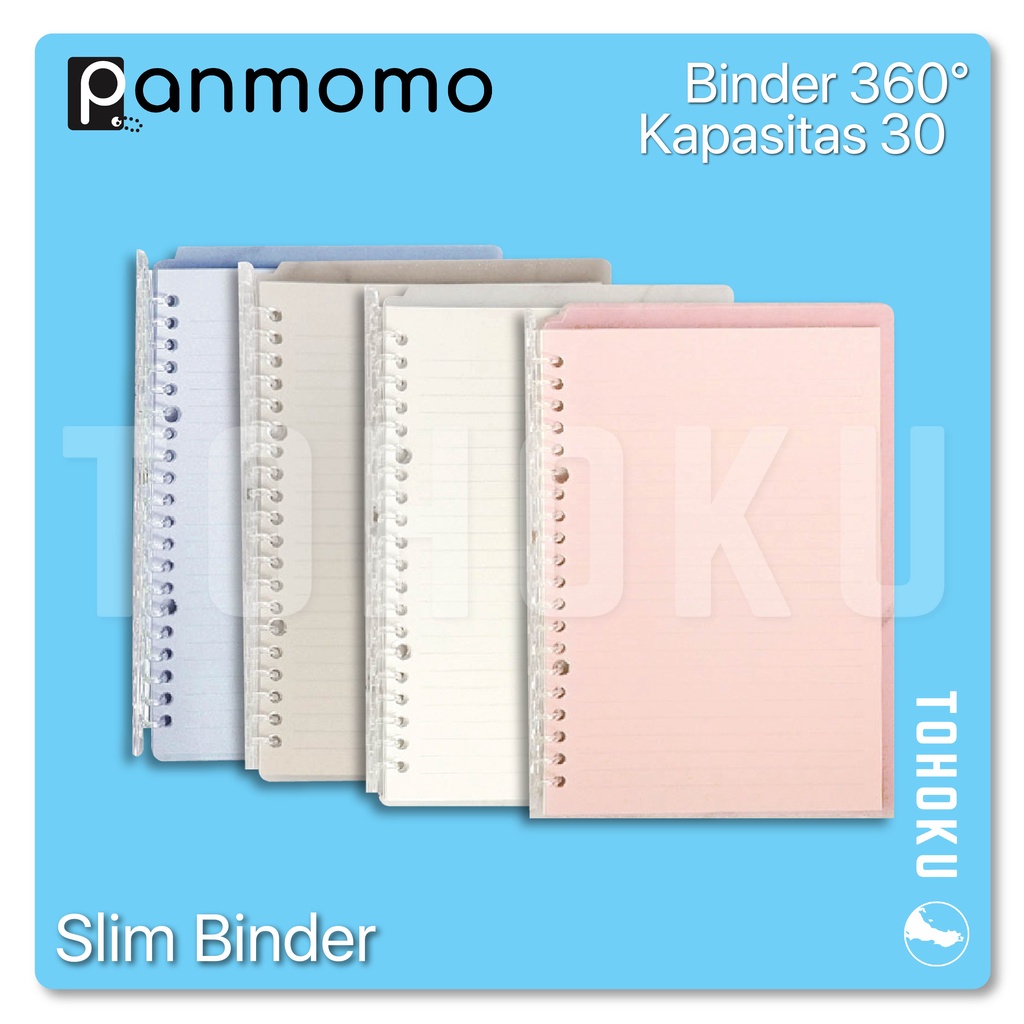 

Panmomo - Smart & Slim Binder Notebook Lipat 360 Derajat