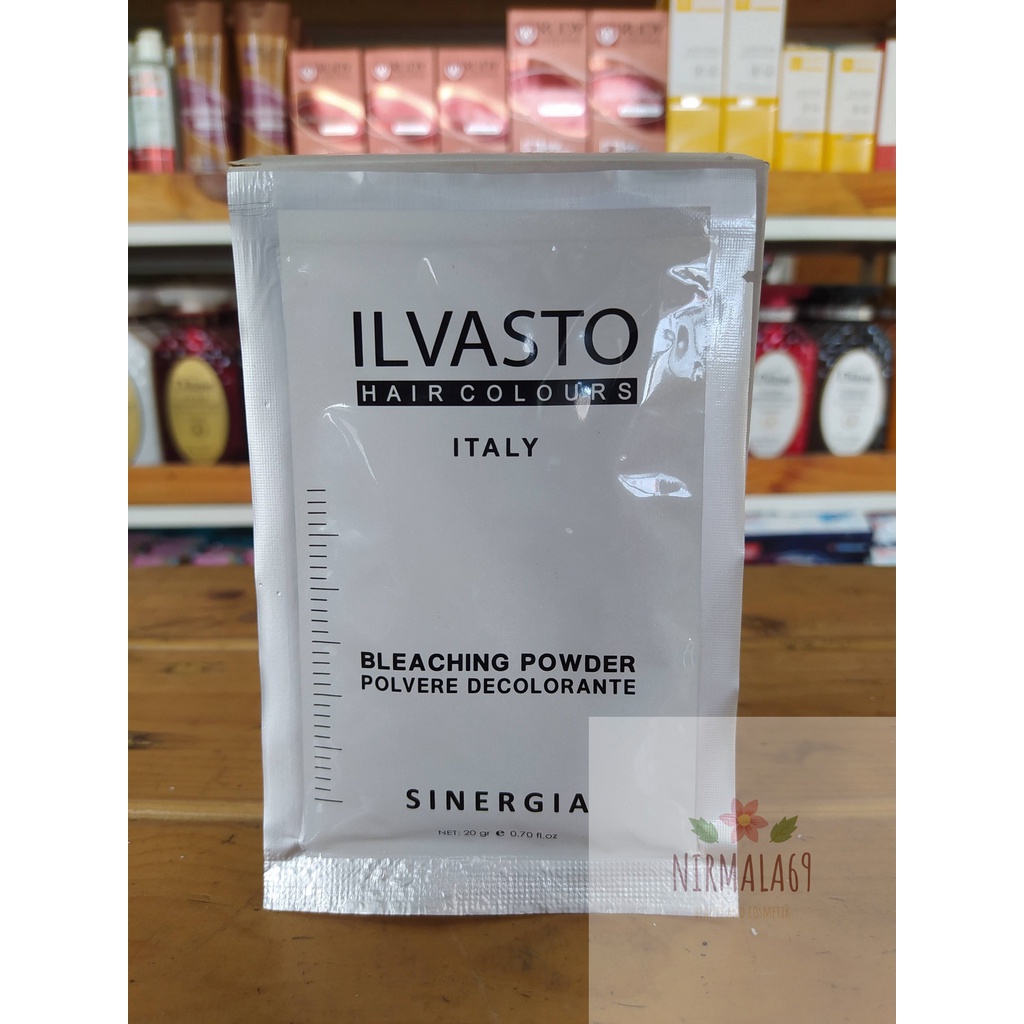 ILVASTO HAIR COLOURS Bleaching Powder Level 9 20gr/pikok rambut ilvasto/bleaching serbuk/bleaching r