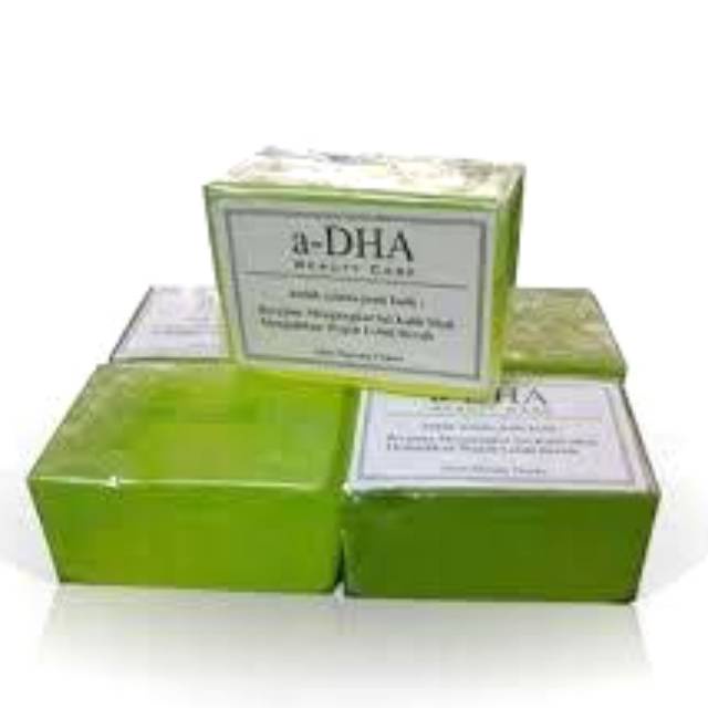 (1 pc) SABUN A-DHA HIJAU ASLI