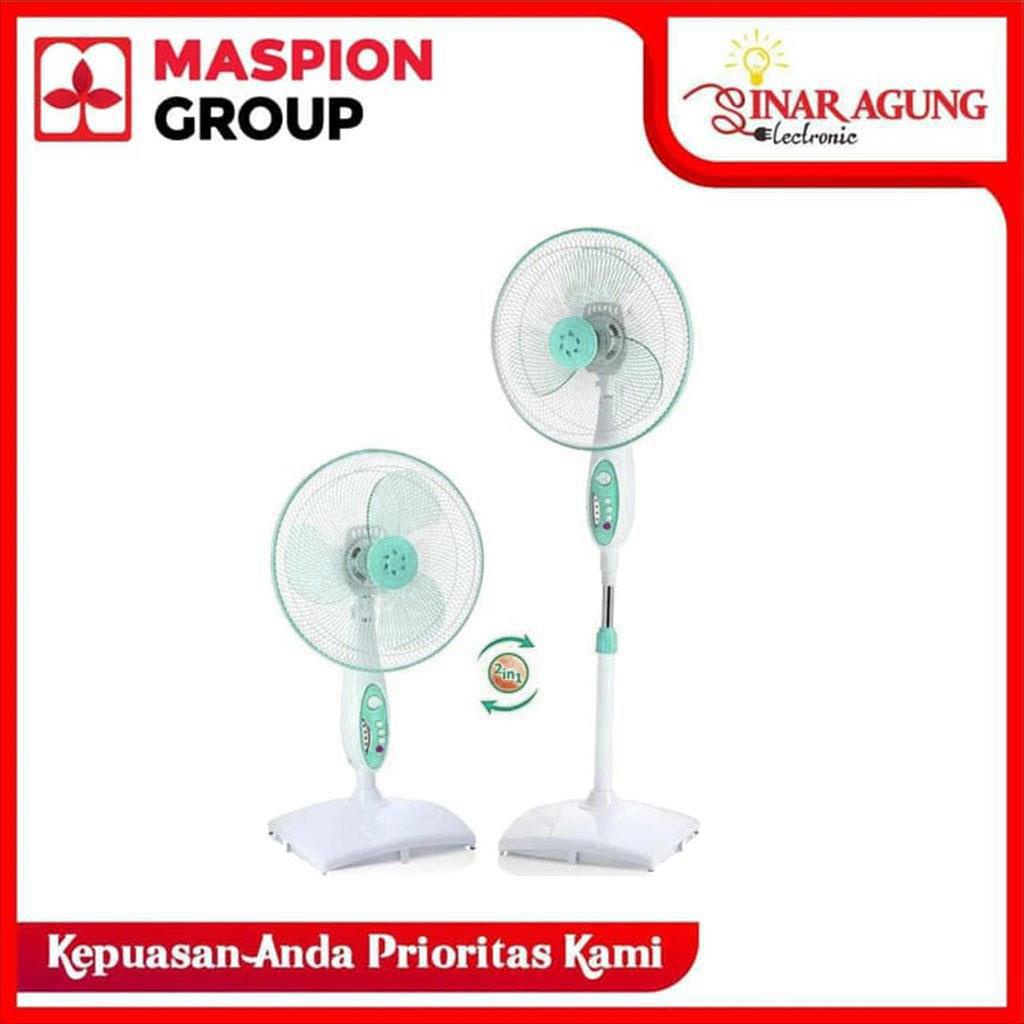 [COD] KIPAS ANGIN BERDIRI MASPION EX167S / EX167 / EX-167 (STAND FAN / 16 INCH) GARANSI RESMI