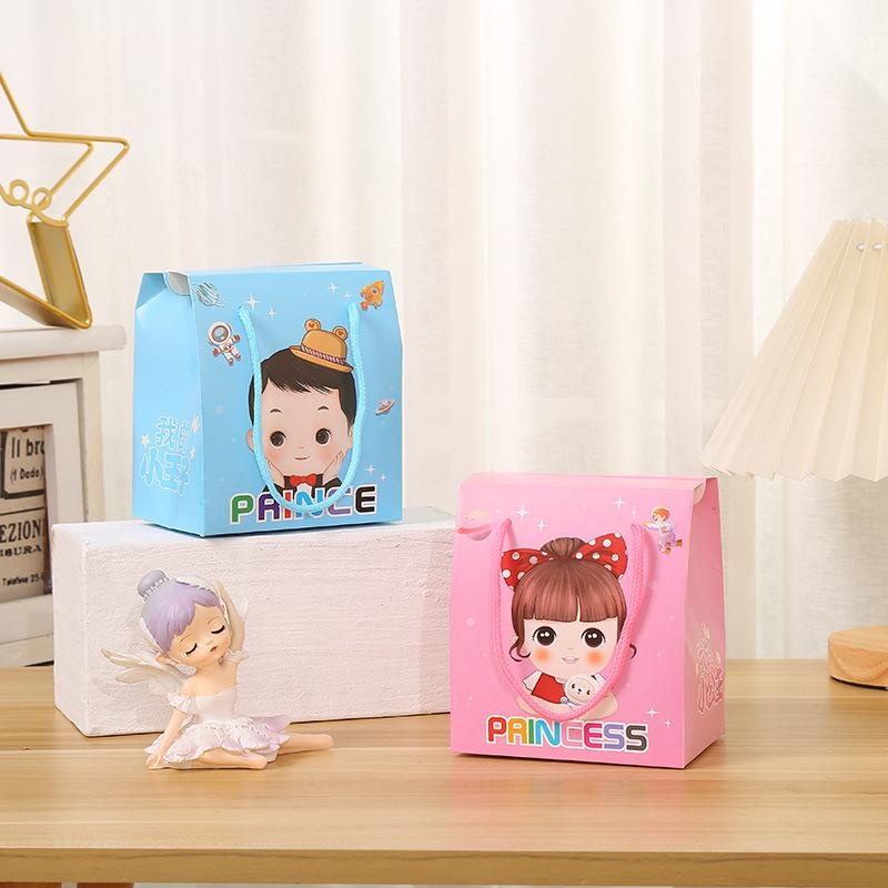 

(HOCANPARTY) paper bag goodie bag box kotak kemasan souvenir permen tas kado ulang tahun anak baby prince princess