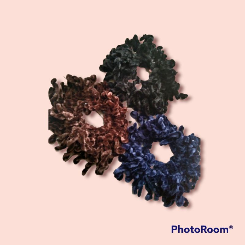 Scrunchie Cepol Hijab ubur ubur/ ikat rambut Ubur Ubur