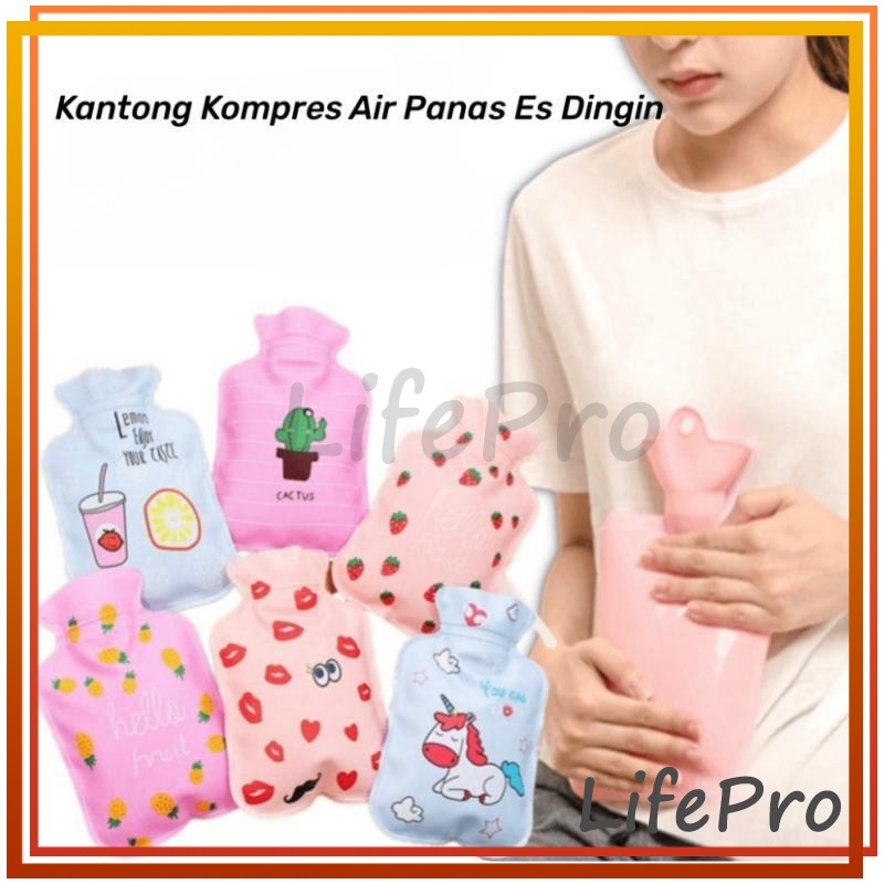 Kantong Kompres Air Panas Es Dingin Kantung / Water Bag / Kantong Kantung Air Alat Kompres Hot Cold 