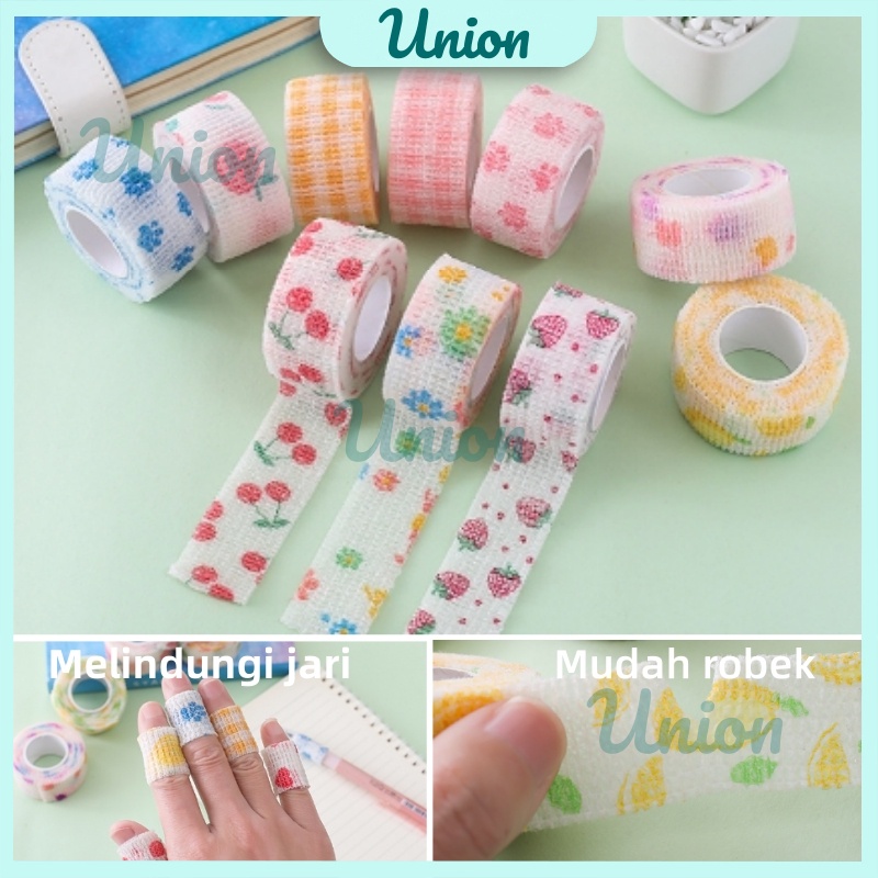 

UM 2 Meter Pattern Writing Bandage Finger Tape / Pelajar Tangan Penjaga Pelajar / Pita Perekat Untuk Perlengkapan Sekolahpita