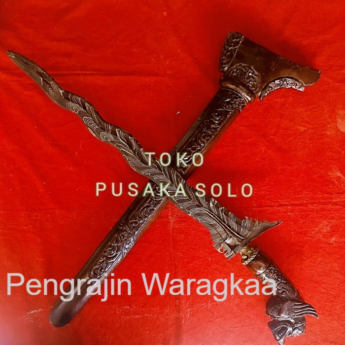 KERIS BALI SEMPONO LUK 9 PAMOR BLARAK SINERET ISTIMEWA antik