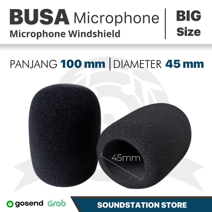 BUSA MIC BESAR DAN TEBAL UNTUK MICROPHONE CONDENSER