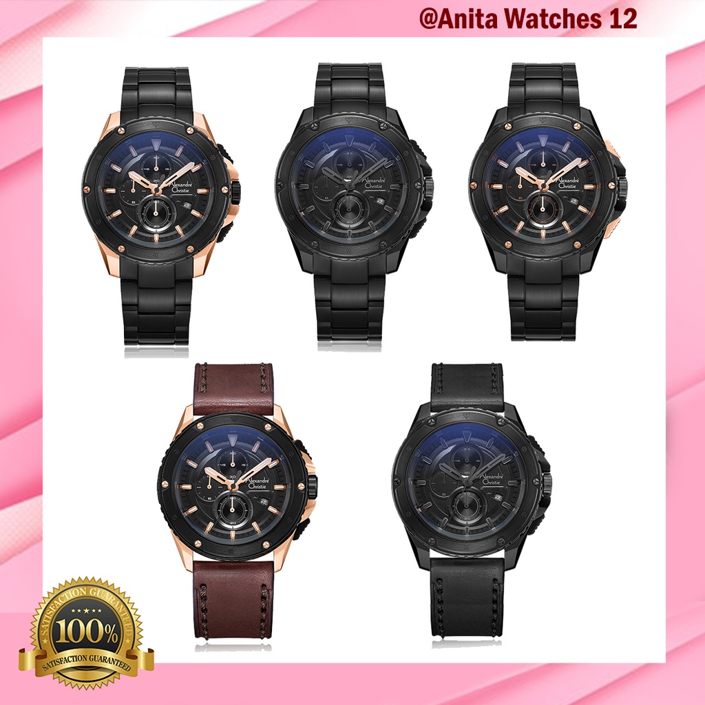 Alexandre Christie Ac 6653 / ac6653 Jam Tangan Pria Original Garansi Resmi