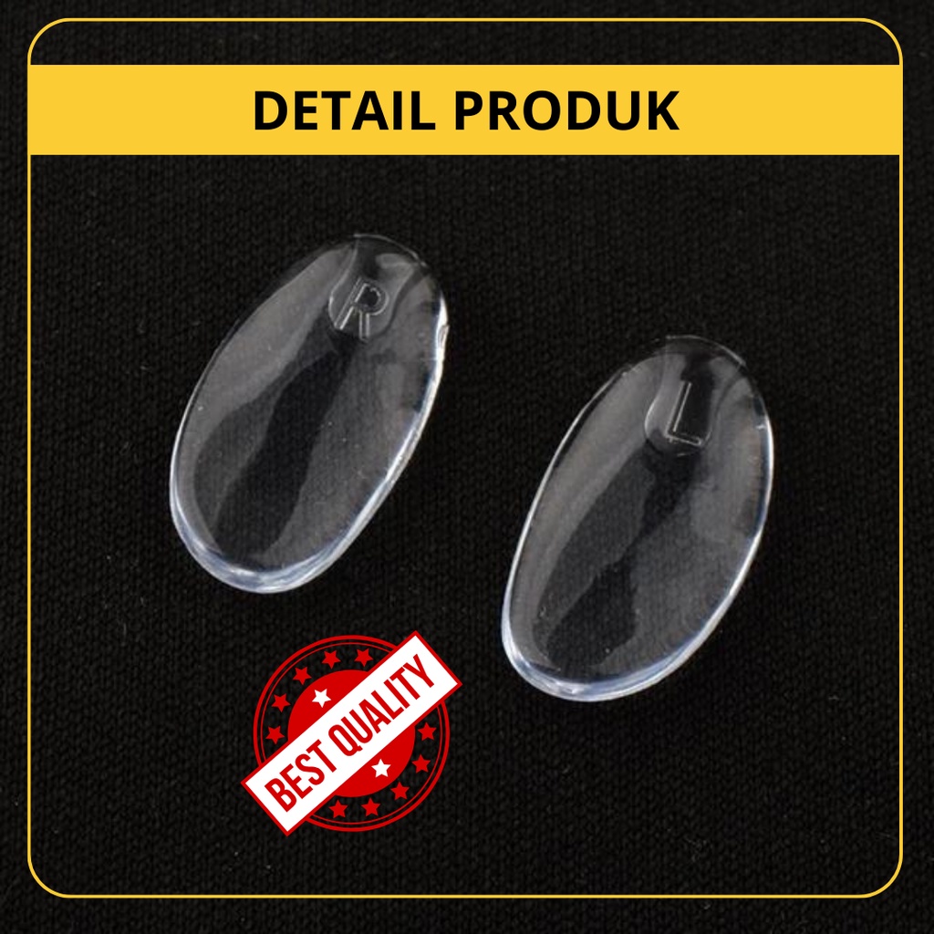 Aksesoris Kacamata Silikon Nosepad Silhouette - Harga Termurah [NPSIL]