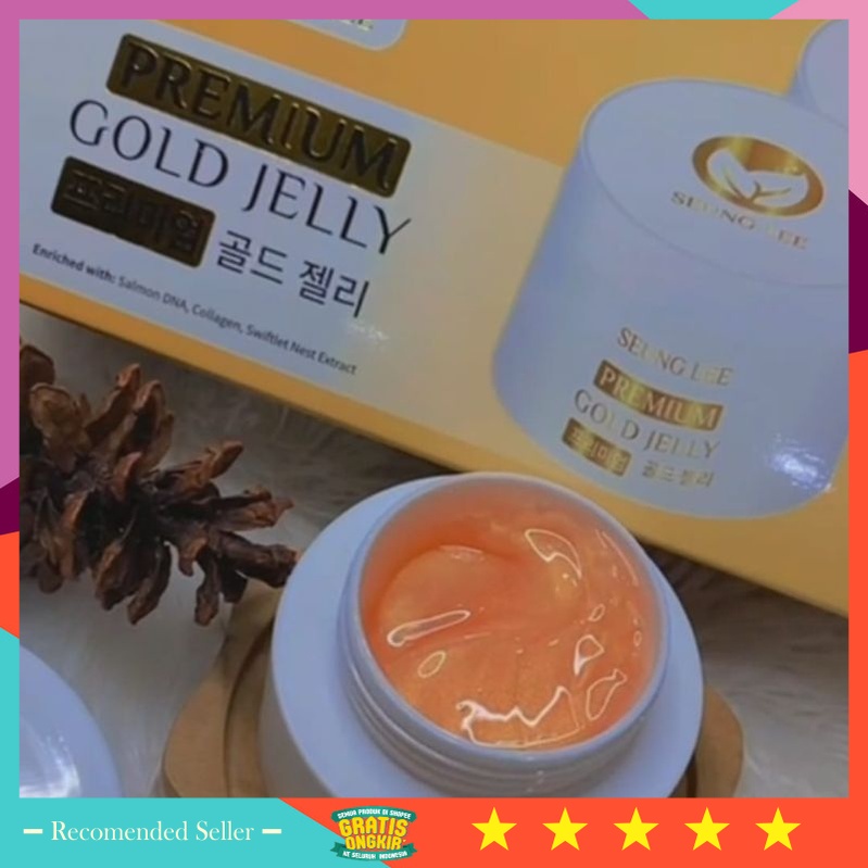 ⭐⭐⭐⭐⭐ Fashion Murah Bisa COD Gratis Ongkir - Gold Jelly Premium Seung Lee Original 50gram