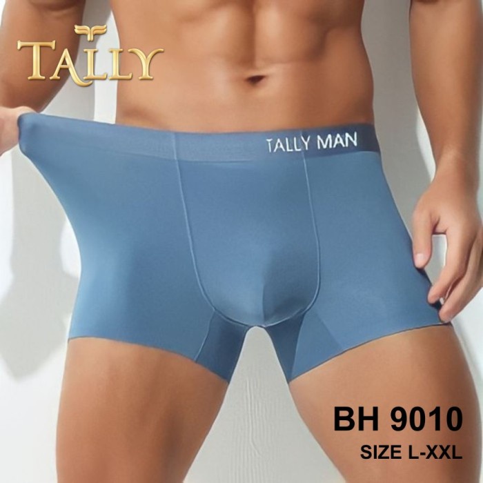 Celana Dalam Boxer Pria TallyMan 9010 Ice Silk Microfiber Isi 3