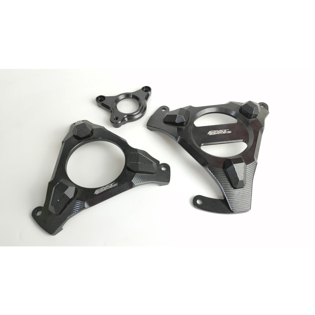 SALE Cover Tutup Mesin Variasi Tutup Pelindung Mesin Yamaha Xabre r15 Vixion New Mx King