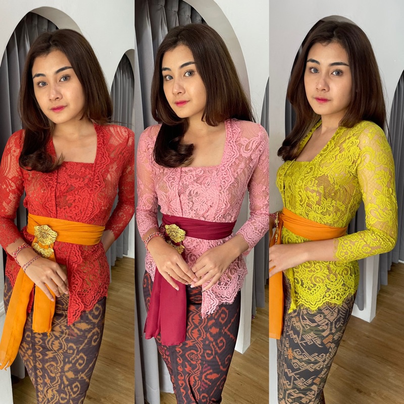 Kebaya Modern Kutubaru Lengan Panjang