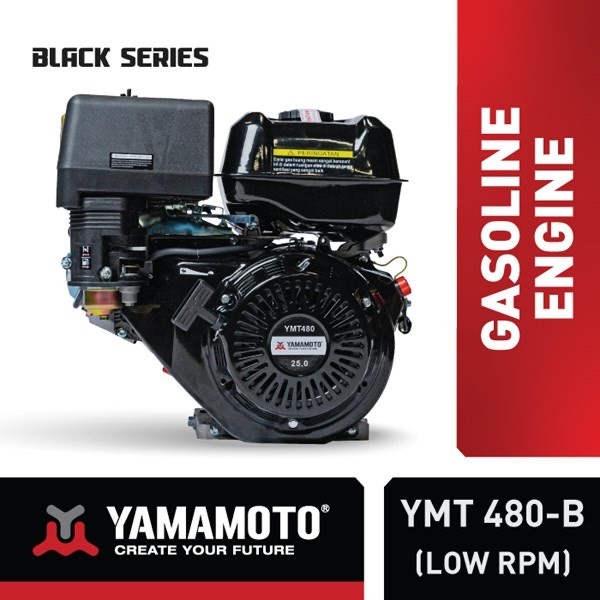 Mesin Bensin YAMAMOTO Seri Hitam YMT 480-B (RPM Rendah)