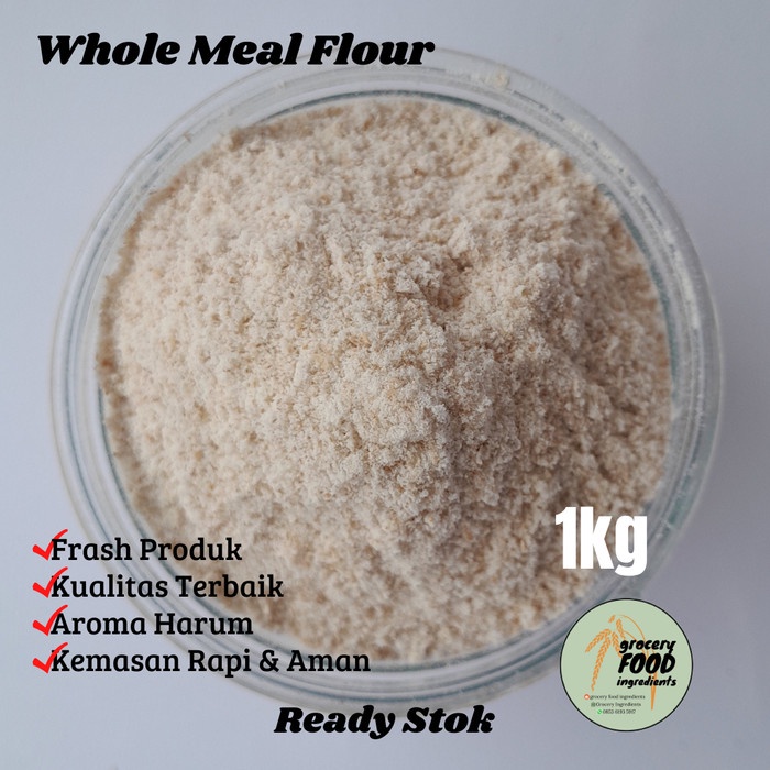 

[Big Sale] Whole Meal Flour from Australia 1kg / Tepung Gandum