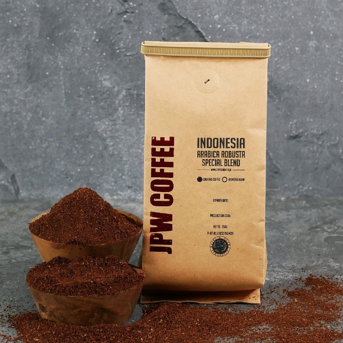 

JPW Coffee Kopi Special Blend 250g Bubuk - Specialty Grade Coffee - FINE (Halus)