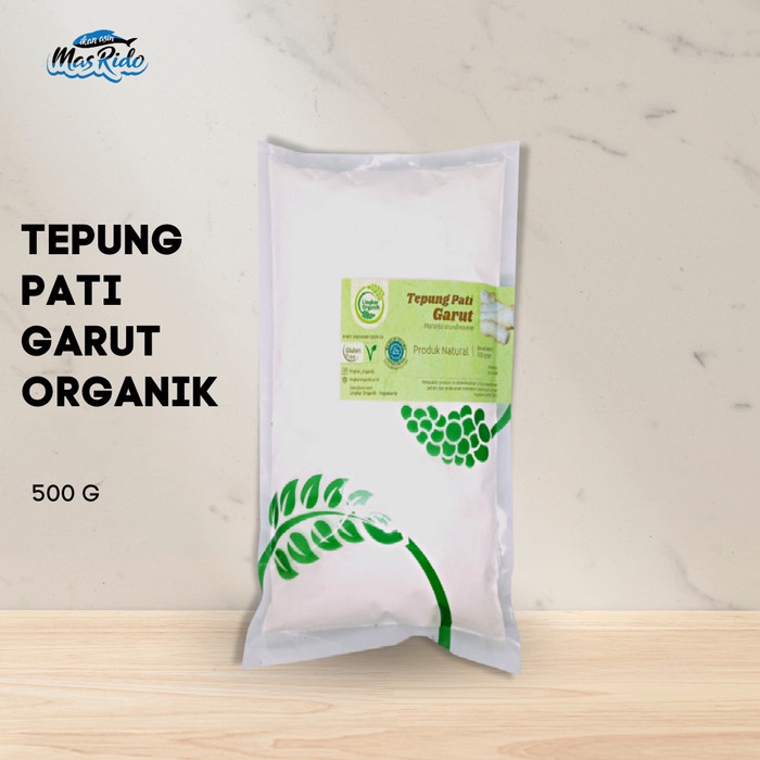 

[Big Sale] Tepung Pati Garut 500g Poweder Maizena Organik