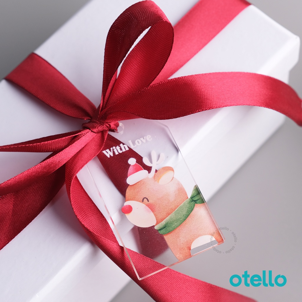 

Premium Hang Tag Label Natal Gantungan Hampers Tag Hiasan Acrylic Print Hiasan Kado Christmas Ornament Acrylic