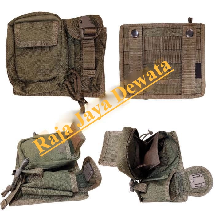 Tas selempang army tactical pria cowok - Hitam l Tas Army l Tas Tactical
