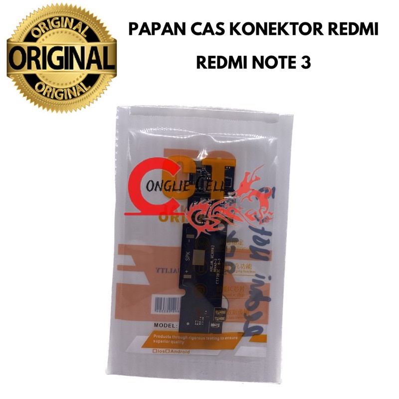 PAPAN CAS KONEKTOR REDMI NOTE 3