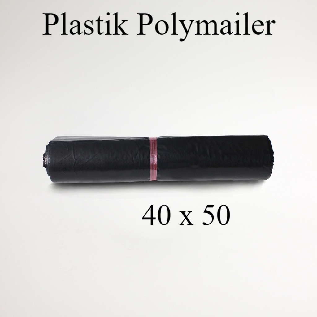 

Plastik polymailer Hitam 40 x 50 cm / Plastik Polimer / packaging Kantong Amplop isi 100 pcs - Master Pack Indonesia