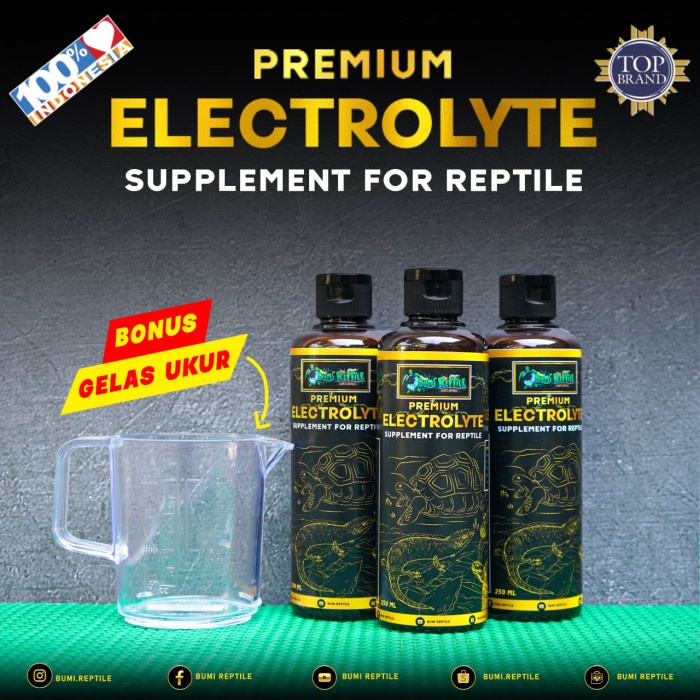PREMIUM ELECTROLYTE SUPPLEMENT FOR REPTILE BY BUMI REPTILE
