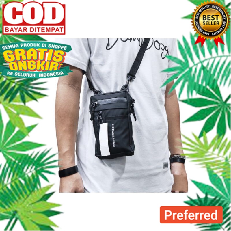 VIRAL Tas Slempang HP Waterproof Anti Air / Tas Slempang HP 7 inch / Tas Wallet / Dompet Hp / Tas se