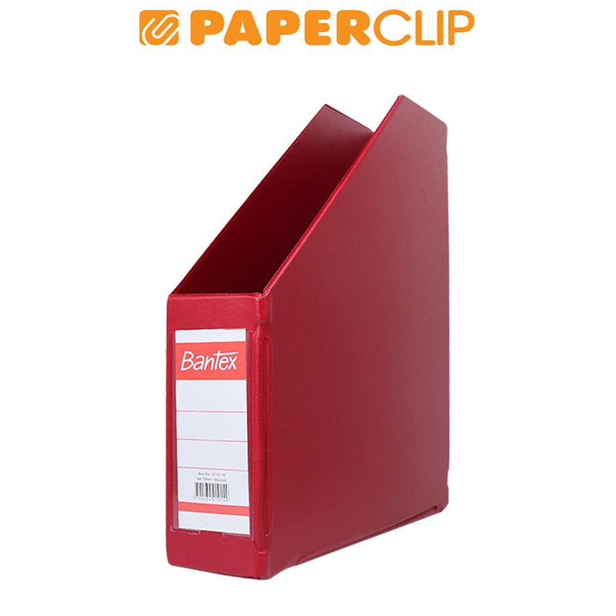 

BOX FILE BANTEX 4010 A4 14 MAROON