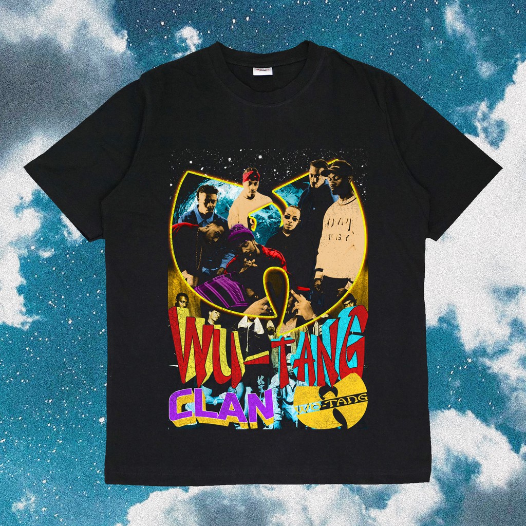 [HOT] WUTANG CLAN 02 KAOS VINTAGE KAOS BOOTLEG OVERSIZE