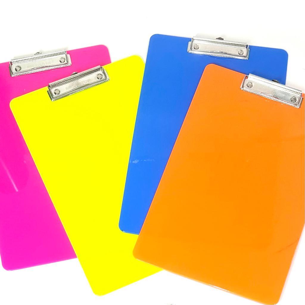 

FBI Clipboard Warna Pastel/Papan Jalan/Papan Ujian/Clipboard/Papan Dada