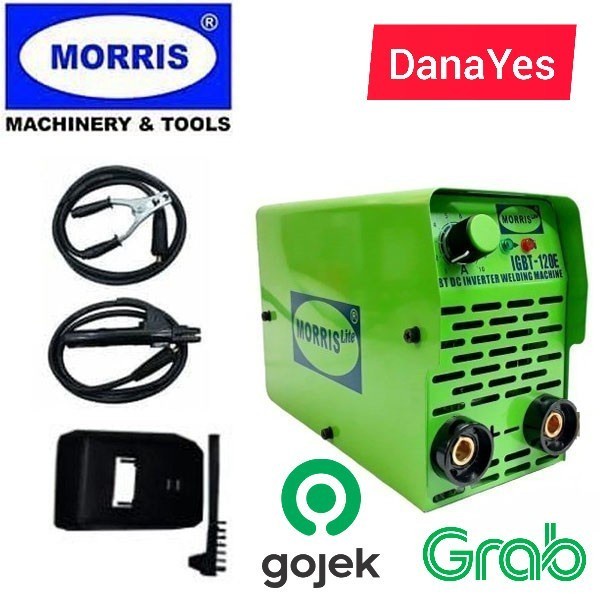 MORRIS Mesin las listrik /trafo las IGBT 120 E 450WATT PROMO