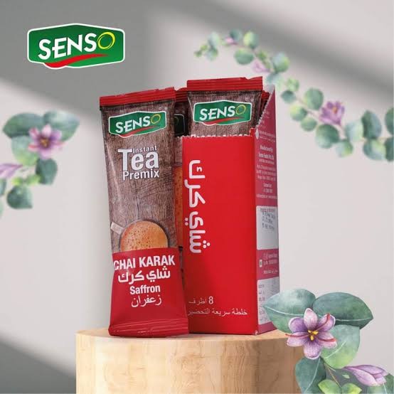 

SENSO INSTANT TEA PREMIX SAFFRON 160GR