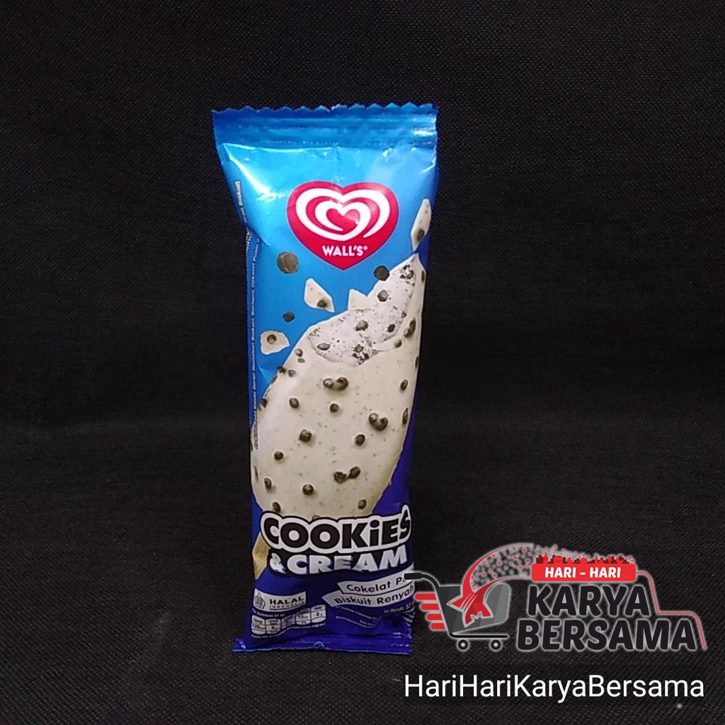 

WALL'S ICE CREAM COOKIES & CREAM 57ML