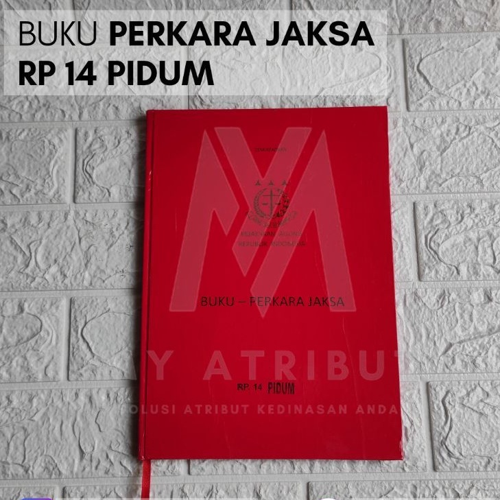 BUKU  RP 14 PIDUM PERKARA JAKSA | BUKU KEJAKSAAN