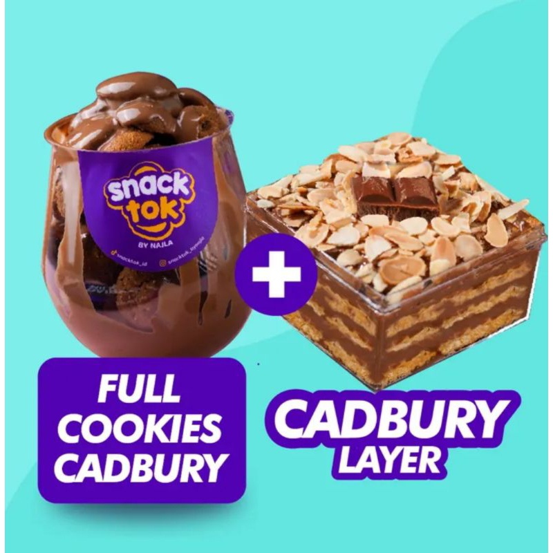 

Bundle Snacktok Full Cookies + Layer (Choco Milk)