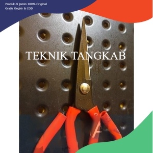 

ORANGE Gunting Kulit 8 Inch Gunting Kodok Seng Kain kertas Kardus