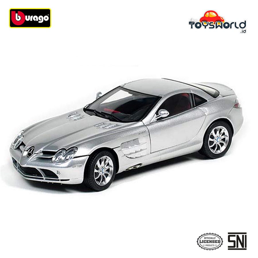 Bburago 1.64 - Mercedes SLR McLaren Silver