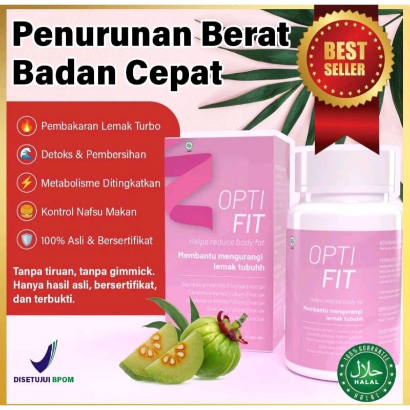 COD OPTIFIT Suplemen Pelangsing Menurunkan Berat Badan Dengan Cepat 100%Ampuh