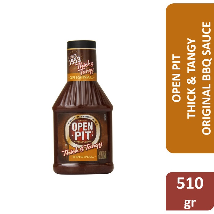 

Open Pit Barbecue Sauce - saus open pit bbq impor usa
