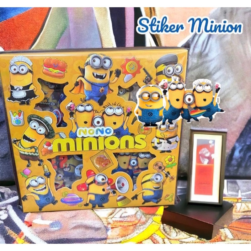 

Sticker Lucu 2D MINIONS Isi 100 Lembar Stiker Waterproof Botol Minum Tumblr Kartun Viral Lucu Korea DIY/Stiker Aesthetic DIY Buku Diary / Stiker Tumblr / Stiker Deco / Stiker Hp Laptop