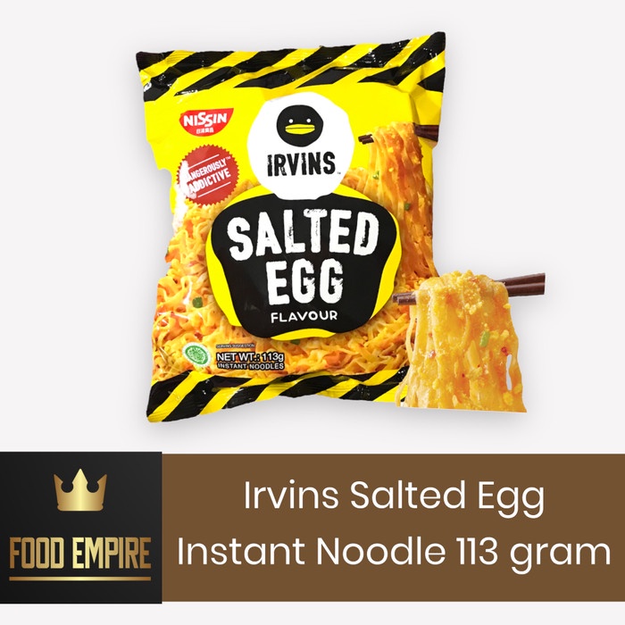 

[SUKSES] MURAH IRVINS Salted Egg Instant Noodle | 113 gram
