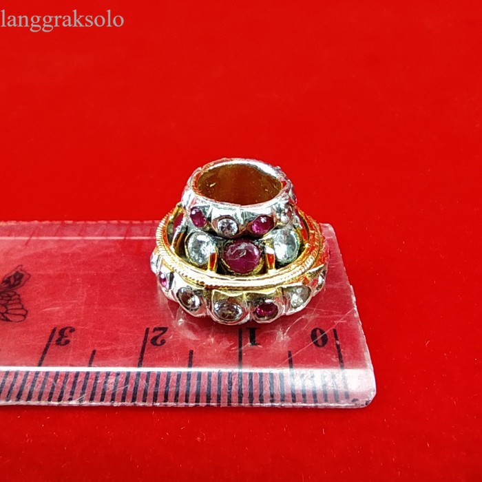 

Mendak Keris Bejen Sepuh Emas Perak antik